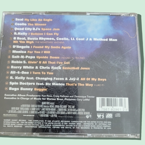 Space Jam soundtrack cd looney tunes Michael Jordan - Picture 4 of 5